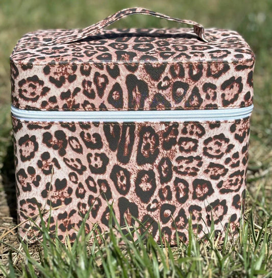 Leopard Makeup/Jewelry Box